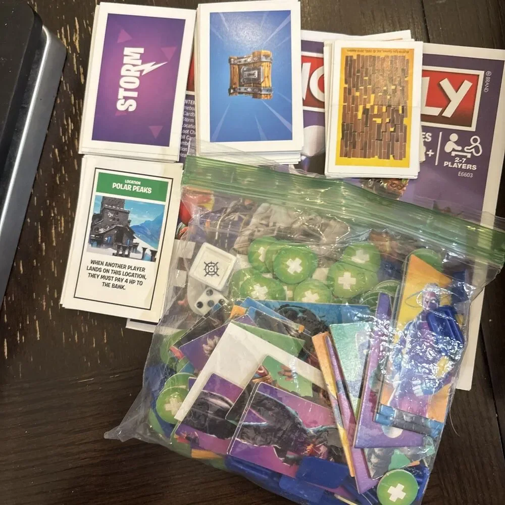 Monopoly Fortnite Board Game - Hasbro 2019 Box Set